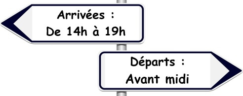 Arrival and departure times for pitches