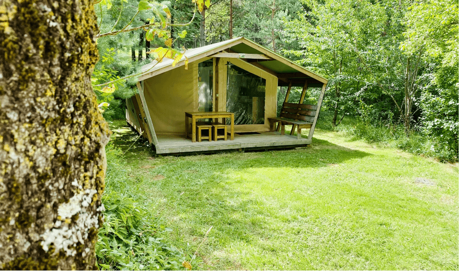 Glamping in Camon, Ariège, Occitanie at La Pibola