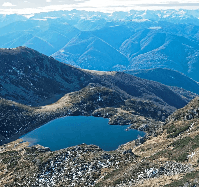 The hikes offered at Camping Flower la Pibola in Camon, Ariège. Hiking in Monts d’Olmes.